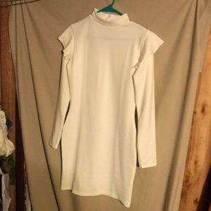 Tight white dress!!!